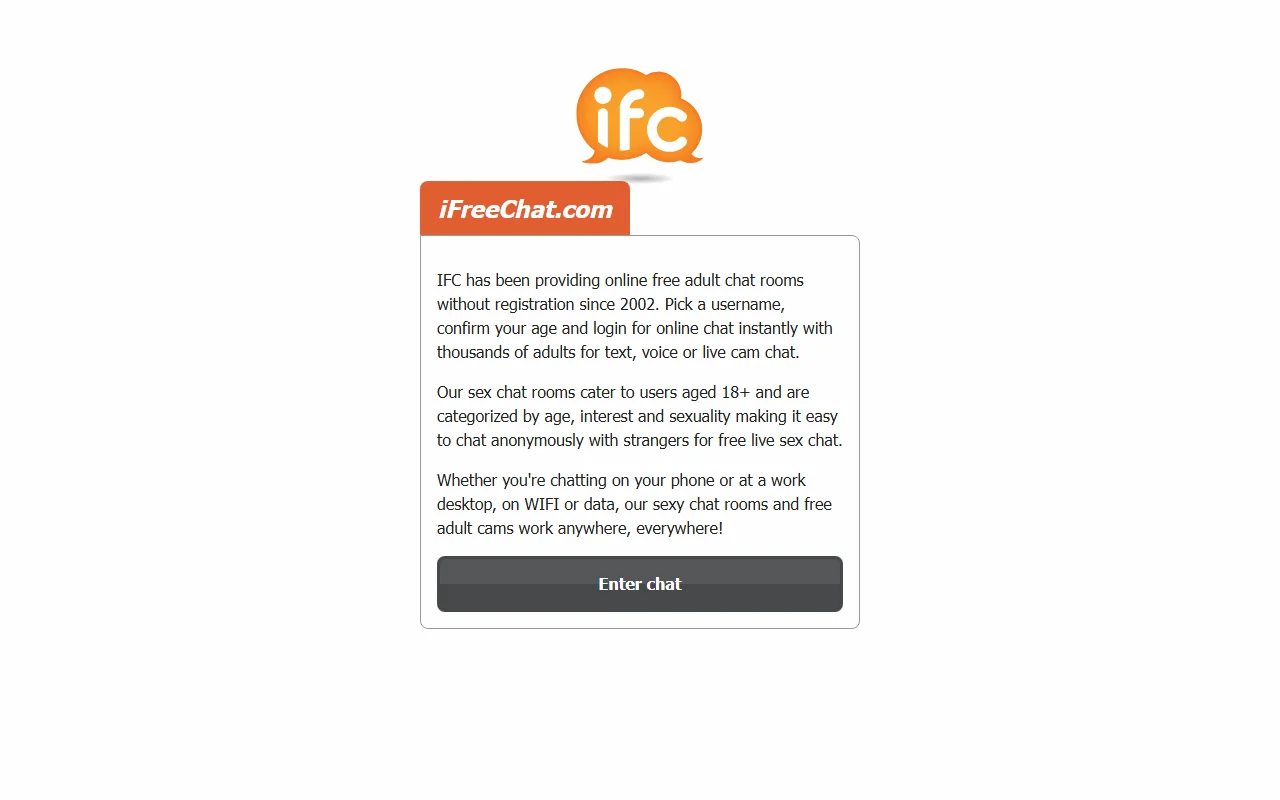 Screenshot: Ifreechat Screenshot of Ifreechat